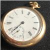 Image 2 : REGINA OPEN FACE POCKET WATCH  WORKING