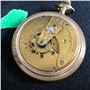 Image 2 : WATHAM 17 JEWEL OPEN FACE POCKET WATCH WORKING