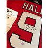 Image 2 : TAYLOR HALL SIGNED ADIDAS DEVILS JERSEY (FRAMEWORTH COA)