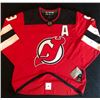 Image 3 : TAYLOR HALL SIGNED ADIDAS DEVILS JERSEY (FRAMEWORTH COA)