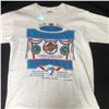 Image 1 : TORONTO BLUE JAYS NUTMEG MILLS CCM WORLD SERIES CHAMPS T-SHIRT (LARGE) 1992