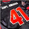 Image 2 : MARVEL COMICS CAPTAIN AMERICA HOCKEY JERSEY