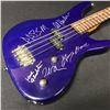 Image 1 : PRISM BAND SIGNED OSCARSCHMIDT BASS GUITAR w/ HARLOW, GRACE, GLADSTONE, GODDARD