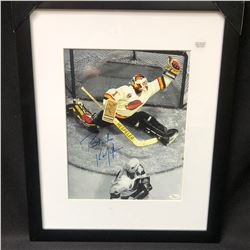 KIRK McLEAN SIGNED and FRAMED PRINT (JSA COA)