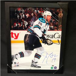 JOE THORNTON SIGNED and FRAMED PHOTO (GAMEDAY HOLOGRAM)