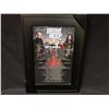 Image 1 : URIAH HEEP BAND SIGNED and FRAMED 2018 TOUR DATES POSTER