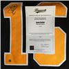 Image 2 : JASON ZUCKER SIGNED ADIDAS PRO BLACK PENGUINS JERSEY (FRAMEWORTH LOA)