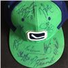 Image 2 : VANCOUVER CANUCKS TEAM SIGNED BALL CAP w/ LUMME, WELLWOOD + MORE...