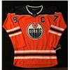 Image 2 : CONNOR McDAVID SIGNED ADIDAS OILERS CAPTAIN JERSEY (BECKETT COA)