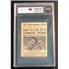 Image 2 : 1954 TOPPS SCOOP #27 BOB FELLER STRIKEOUT KING (6 ENM)
