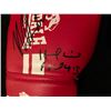 Image 3 : MIKE TYSON SIGNED & EVANDER HOLYFIELD RED LONSDALE LONDON BOXING GLOVE
