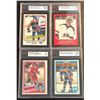 Image 1 : WAYNE GRETZKY/ STEVE YZERMAN GRADED HOCKEY CARD LOT