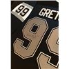 Image 2 : WAYNE GRETZKY SIGNED CCM FRAMED KINGS JERSEY (JSA LOA)