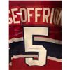 Image 2 : BERNIE "BOOM BOOM" GEOFFRION SIGNED and FRAMED CANADIENS JERSEY w/ COA