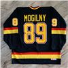 Image 1 : ALEXANDER MOGILNY SIGNED CANUCKS JERSEY (JIC HOLOGRAM)