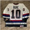 Image 1 : PAVEL BURE SIGNED CANUCKS JERSEY (JIC HOLOGRAM)