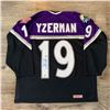 Image 1 : STEVE YZERMAN SIGNED NHL WESTERN ALL-STAR JERSEY (JIC HOLOGRAM)