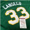 Image 2 : JOSE CANSECO SIGNED A's JERSEY (JSA COA)