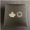 Image 3 : 2014 Canada 25 Cent Coloured Coin - Water-Lily And Leopard Frog WITH BOX AND CERT