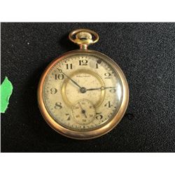 WALTHAM OPEN FACE POCKET WATCH