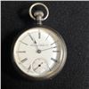 Image 1 : TAVANNES WATCH Co DOUBLE DOOR OPEN FACE POCKET WATCH WORKING