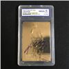 Image 1 : 1996-97 FLEER 24KT GOLD KOBE BRYANT ROOKIE-PURPLE SIGNATURE LIMITED EDITION (10 GEM MINT)