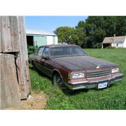 1987 CHEVROLET CAPRICE