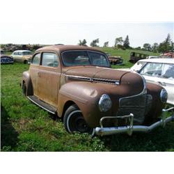 1940 DODGE 2DR SEDAN