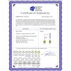 Image 2 : Genuine 2.5 ctw Peridot Earrings 14KT Rose Gold - REF-22M3T