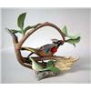 Image 2 : A BOEHM FIGURINE OF A CEDAR WAXWING