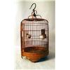 Image 1 : A CARVED AND IVORY MOUNTED BIRDCAGE