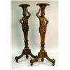 Image 1 : A PAIR OF NEOCLASSICAL CARVED GILTWOOD 