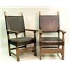 Image 1 : A PAIR OF BAROQUE STYLE CARVED WALNUT U