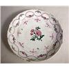 Image 1 : A FLORAL DECORATED TIN GLAZED EARTHENWA