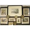 Image 1 : A LARGE MISCELLANEOUS GROUP OF FRAMED P
