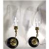 Image 1 : A PAIR OF GEORGIAN STYLE CAST BRASS AND