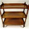 Image 2 : A VICTORIAN CARVED AND FIGURED MAHOGANY