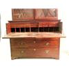 Image 2 : A GEORGE III MAHOGANY BUTLER`S SECRETAR