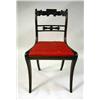Image 2 : A SET OF SIX REGENCY CARVED MAHOGANY DI