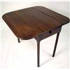 Image 2 : A GEORGE III MAHOGANY PEMBROKE TABLE
