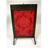 Image 3 : THREE MAHOGANY ADJUSTABLE FIRE SCREENS