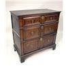 Image 1 : A CHARLES II OAK CHEST OF DRAWERS