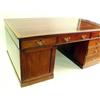Image 2 : A GEORGE III LEATHER INSET MAHOGANY PAR