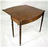Image 2 : A FEDERAL STYLE CARVED MAHOGANY GAMES T