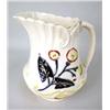 Image 2 : A STAFFORDSHIRE PLUM TRANSFER DECORATED