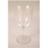 Image 2 : A SET OF TWELVE COLORLESS ETCHED GLASS 
