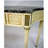 Image 2 : A LOUIS XVI STYLE WHITE PAINTED AND GIL
