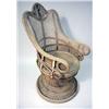Image 2 : TWO SIMILAR WICKER ARMCHAIRS