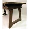 Image 2 : A BAROQUE WALNUT PLANK TOP TABLE