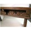 Image 3 : A BAROQUE WALNUT PLANK TOP TABLE